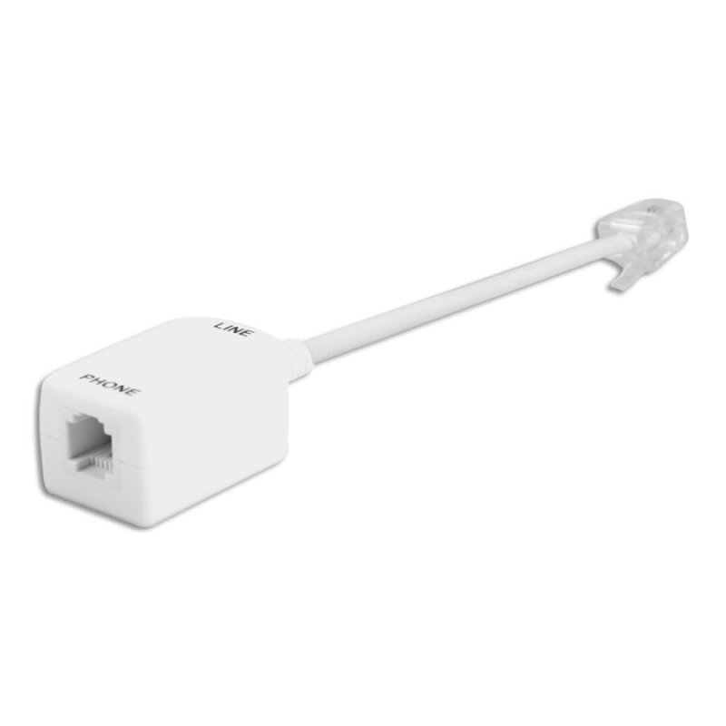 ADSLF001/DSL-003 ISDN SPLITER Φίλτρο ADSL Μίας Τηλεφωνικής Γραμμής RJ11 0000387 ADSLF001/DSL-003 ISDN SPLITER Φίλτρο ADSL Μίας Τηλεφωνικής Γραμμής RJ11 0000387