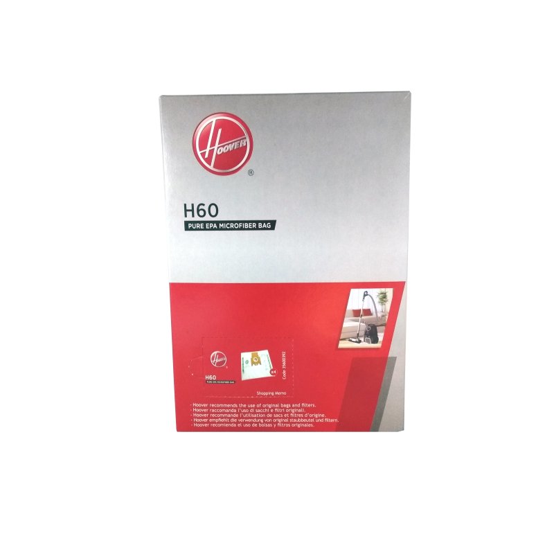 HOOVER H60 Σακούλες Ηλεκτρικής Σκούπας Γνήσιες - Original 4τεμ 0000416 HOOVER H60 Σακούλες Ηλεκτρικής Σκούπας Γνήσιες - Original 4τεμ 0000416