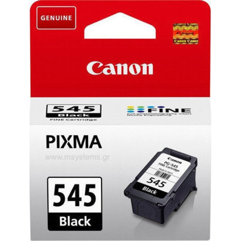 CANON PG-545 (8287B001) Μελάνι Εκτυπωτή Μαύρο 0002731 CANON PG-545 (8287B001) Μελάνι Εκτυπωτή Μαύρο 0002731