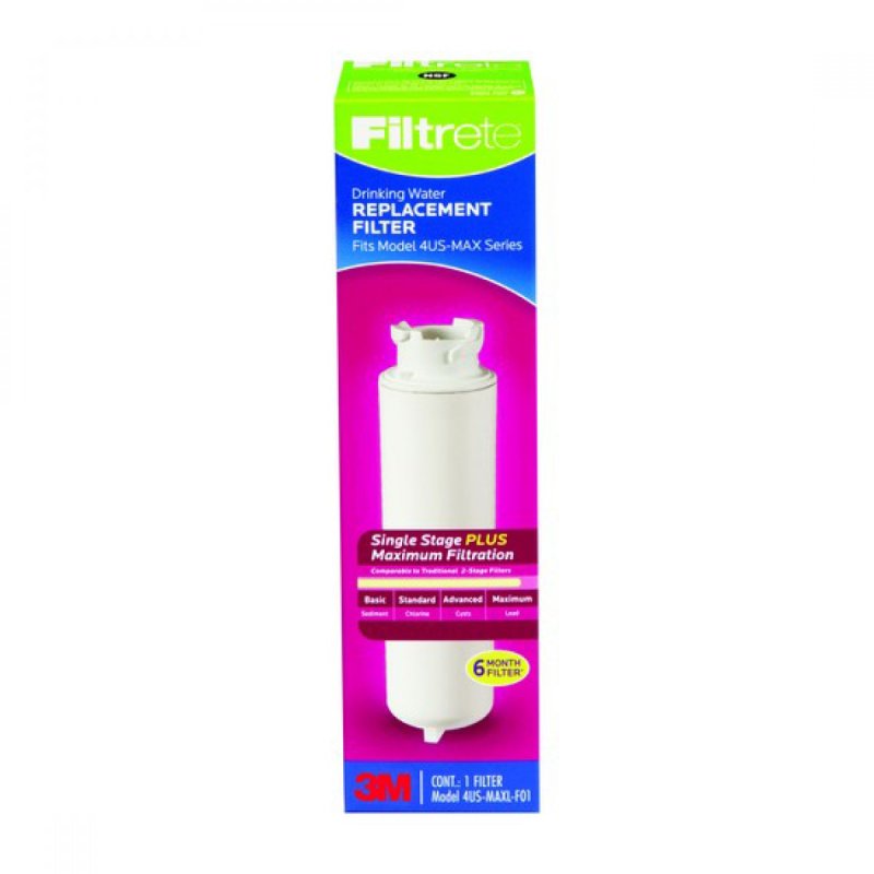 3M FILTRETE 4US-MAXL-F01 Ανταλλακτικό Φίλτρο Νερού Κάτω Πάγκου 0004354 3M FILTRETE 4US-MAXL-F01 Ανταλλακτικό Φίλτρο Νερού Κάτω Πάγκου 0004354