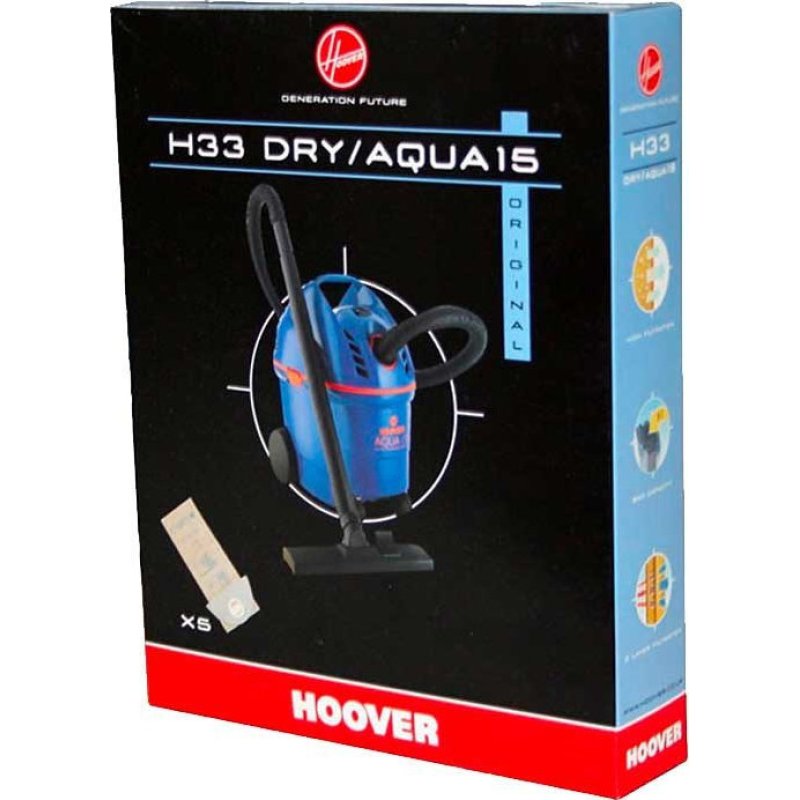 HOOVER H33 Σακούλα Ηλεκτρικής Σκούπας 5τμχ για Hoover + 1 Φίλτρο 0004865 HOOVER H33 Σακούλα Ηλεκτρικής Σκούπας 5τμχ για Hoover + 1 Φίλτρο 0004865