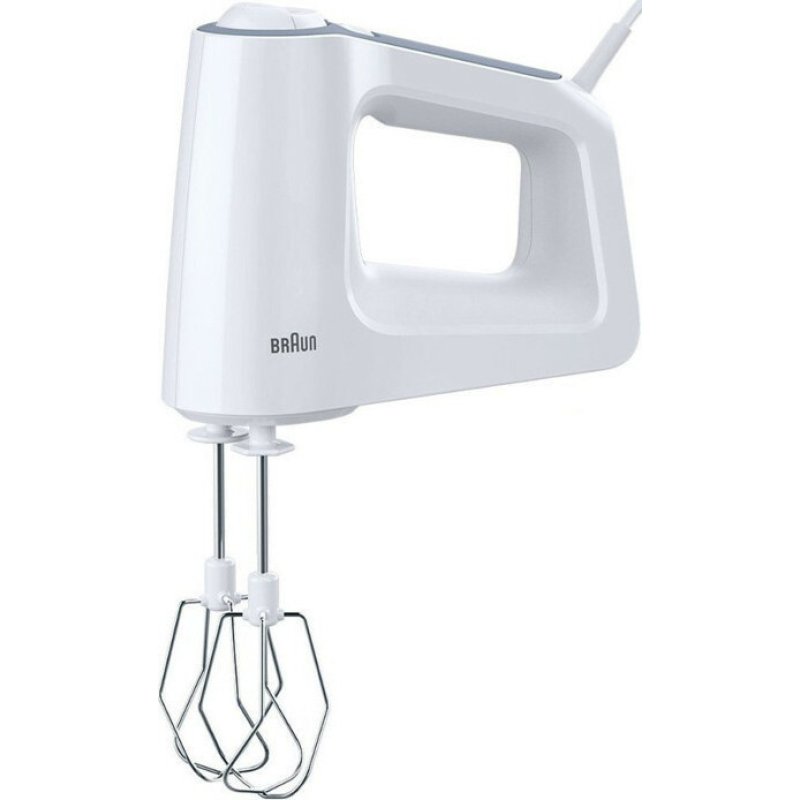 BRAUN HM3100WH Μίξερ Χειρός Λευκό 500W 0006306 BRAUN HM3100WH Μίξερ Χειρός Λευκό 500W 0006306