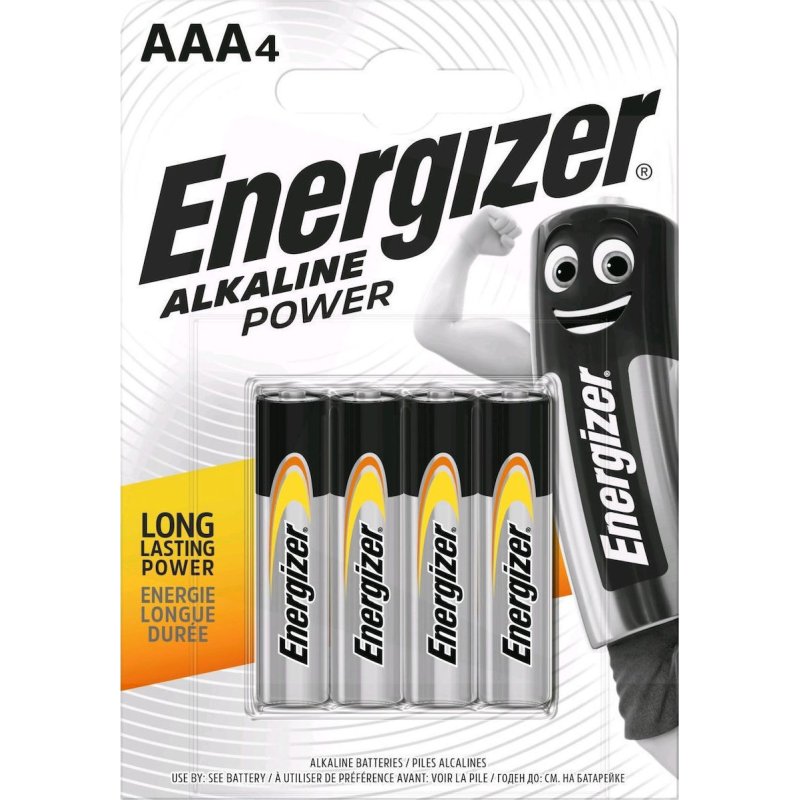 ENERGIZER AAA-LR03 Αλκαλική μπαταρία 4 Τεμαχίων 0009097 ENERGIZER AAA-LR03 Αλκαλική μπαταρία 4 Τεμαχίων 0009097