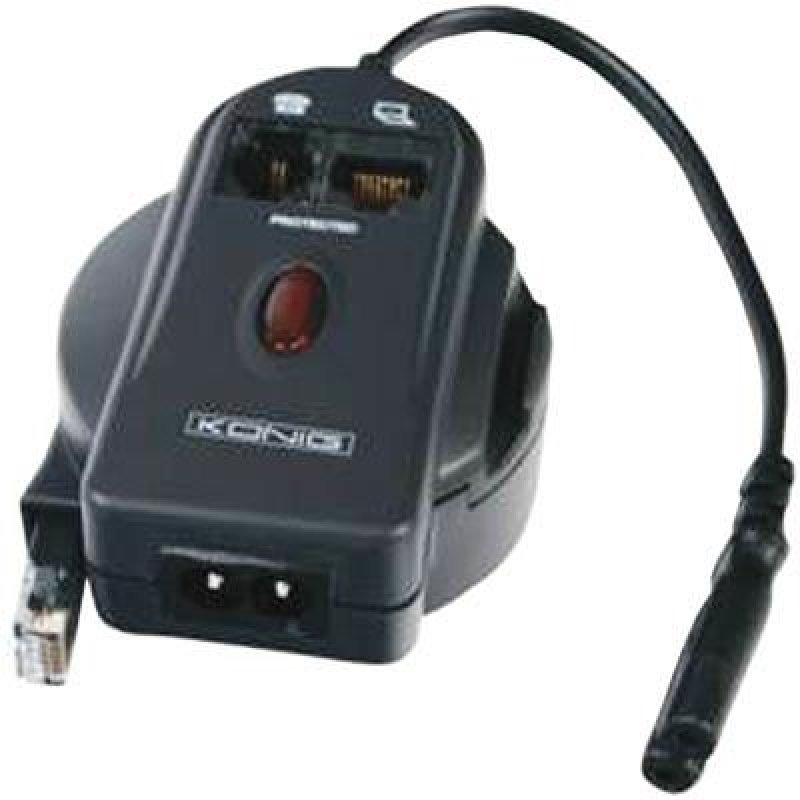 KONIG CMP-TSP04 Συσκευή Προστασίας Υπέρτασης Laptop & Τηλεφωνικής Γραμμής 0011813 KONIG CMP-TSP04 Συσκευή Προστασίας Υπέρτασης Laptop & Τηλεφωνικής Γραμμής 0011813