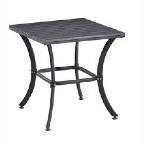 FYLLIANA PΤ-804 624-17-006 Τραπέζι Τετράγωνο Polywood Γκρι 60*60*65εκ