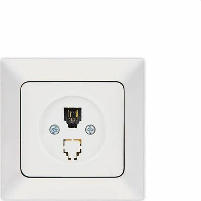 EUROLAMP NE-RD 152-16013 Πρίζα Tηλεφώνου Mονή RJ 11 Λευκή 0013092 EUROLAMP NE-RD 152-16013 Πρίζα Tηλεφώνου Mονή RJ 11 Λευκή 0013092