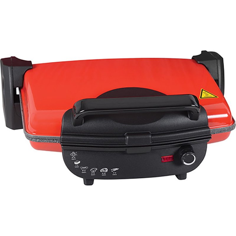 IDEAKITCHEN T20-92 Τοστιέρα/Ψηστιέρα 1600W - Για 6 τόστ - Αποσπώμενες Πλάκες Κόκκινη 0013514 IDEAKITCHEN T20-92 Τοστιέρα/Ψηστιέρα 1600W - Για 6 τόστ - Αποσπώμενες Πλάκες Κόκκινη 0013514
