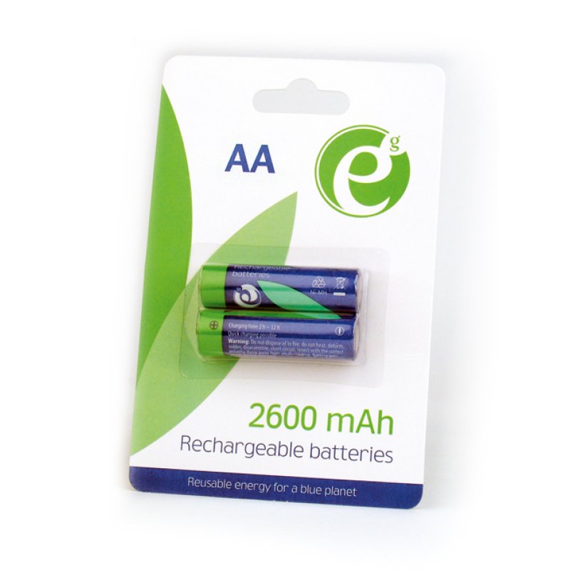 ENERGENIE EG-BA-AA26-01 NI-MH Επαναφορτιζόμενς Μπαταρίες AA (2 τεμ) 0016979 ENERGENIE EG-BA-AA26-01 NI-MH Επαναφορτιζόμενς Μπαταρίες AA (2 τεμ) 0016979