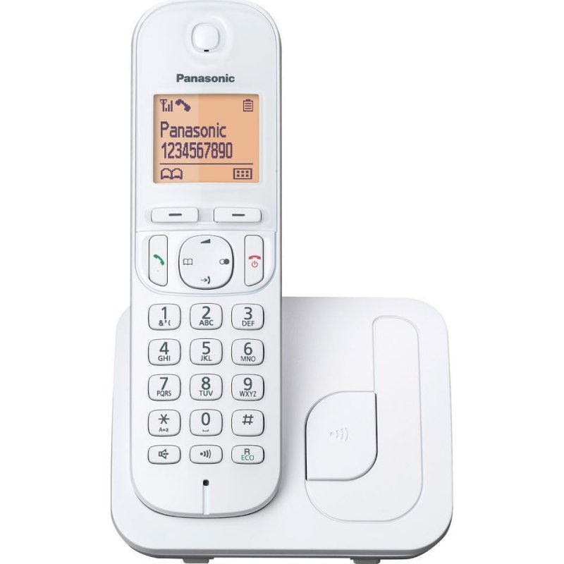 PANASONIC KX-TGC210W Ασύρματο Τηλέφωνο Λευκό 0017082 PANASONIC KX-TGC210W Ασύρματο Τηλέφωνο Λευκό 0017082