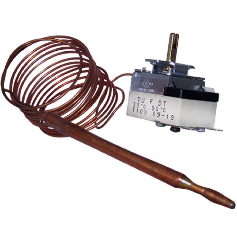 CAEM Θερμοστάτης 0-90oC III Επαφών PVC 0017853 CAEM Θερμοστάτης 0-90oC III Επαφών PVC 0017853