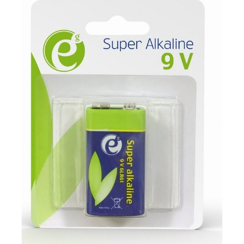 ENERGENIE EG-BA-6LR61-01 ALKALINE 9V 6LR61 BATTERY BLISTER 0018230 ENERGENIE EG-BA-6LR61-01 ALKALINE 9V 6LR61 BATTERY BLISTER 0018230