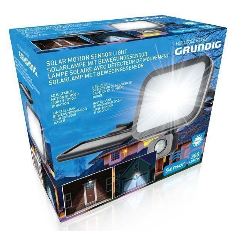 GRUNDIG 10967 SOLAR MOTION Φως 300LMN >12mtr - 6V-1W, batt 10967 0019254 GRUNDIG 10967 SOLAR MOTION Φως 300LMN >12mtr - 6V-1W, batt 10967 0019254
