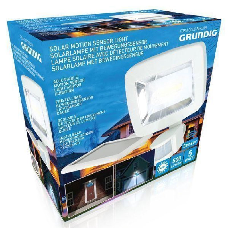 GRUNDIG 10976 SOLAR MOTION Φως 500LMN >12mtr - 6V-1W, batt 0019255 GRUNDIG 10976 SOLAR MOTION Φως 500LMN >12mtr - 6V-1W, batt 0019255
