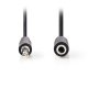 NEDIS CAGP22050BK50 Καλώδιο ήχου 3,5mm αρσ. Stereo - 3,5mm Stereo θηλ., 5m 0020700
