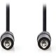 NEDIS CAGP22050BK50 Καλώδιο ήχου 3,5mm αρσ. Stereo - 3,5mm Stereo θηλ., 5m 0020700