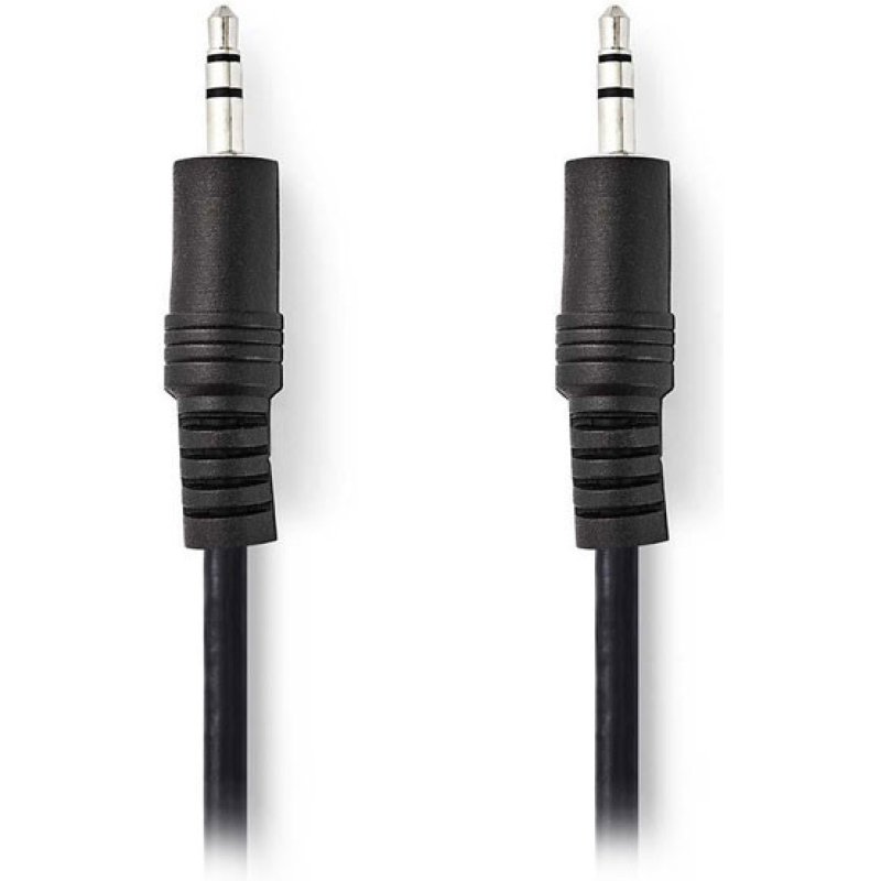 NEDIS CAGP22050BK50 Καλώδιο ήχου 3,5mm αρσ. Stereo - 3,5mm Stereo θηλ., 5m 0020700