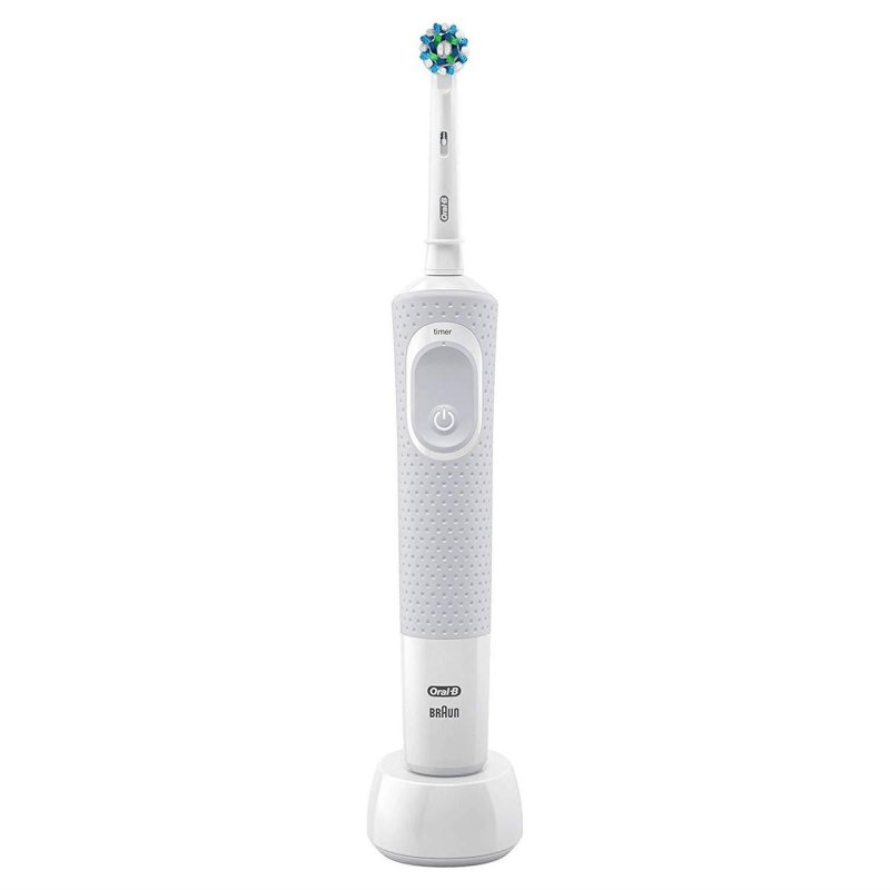 ORAL-B Vitality D100 Cross Action Ηλεκτρική Οδοντόβουρτσα Λευκή 0020777 ORAL-B Vitality D100 Cross Action Ηλεκτρική Οδοντόβουρτσα Λευκή 0020777