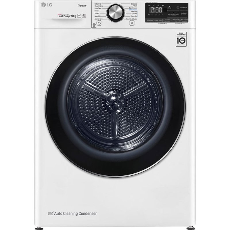 LG RC90V9AV2W Στεγνωτήριο Ρούχων 9kg - A+++ - (Υ x Π x Β): 85 x 60 x 69 cm 0021295 LG RC90V9AV2W Στεγνωτήριο Ρούχων 9kg - A+++ - (Υ x Π x Β): 85 x 60 x 69 cm 0021295