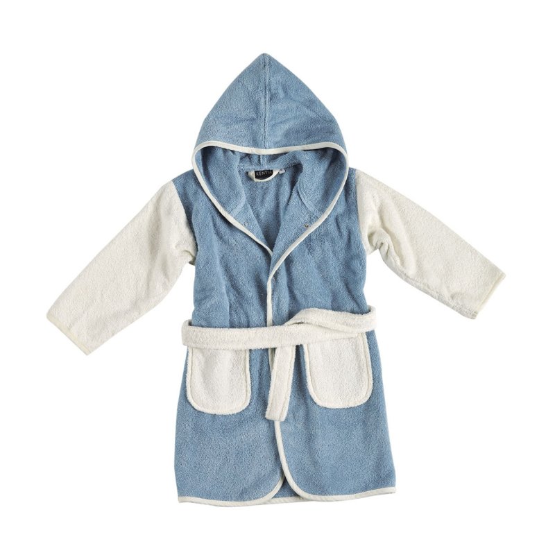 KENTIA Cricket 19 Παιδικό Μπουρνούζι 6 Ετών Aegean Blue-Ecru 0021629 KENTIA Cricket 19 Παιδικό Μπουρνούζι 6 Ετών Aegean Blue-Ecru 0021629