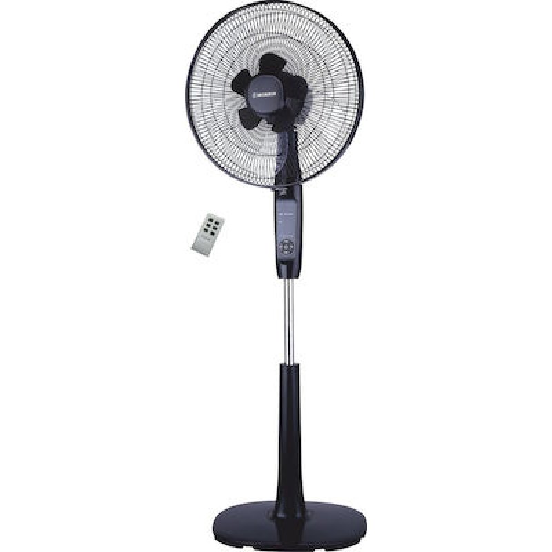 MORRIS MFS-16216 Ανεμιστήρας Ορθοστάτης με Τηλεχειριστήριο 60W - 40 cm Μαύρος 0022796 MORRIS MFS-16216 Ανεμιστήρας Ορθοστάτης με Τηλεχειριστήριο 60W - 40 cm Μαύρος 0022796