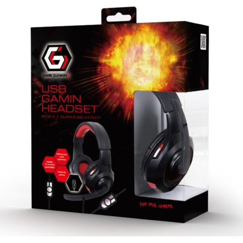 GEMBIRD GHS-U-5.1-01 USB Headset 5.1 Surround 0023050 GEMBIRD GHS-U-5.1-01 USB Headset 5.1 Surround 0023050