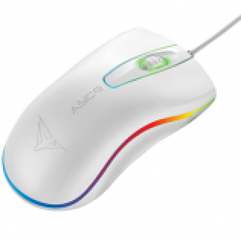 ALCATROZ ASIC9WH RGB USB Wired Mouse ASIC 9 White 0023060 ALCATROZ ASIC9WH RGB USB Wired Mouse ASIC 9 White 0023060
