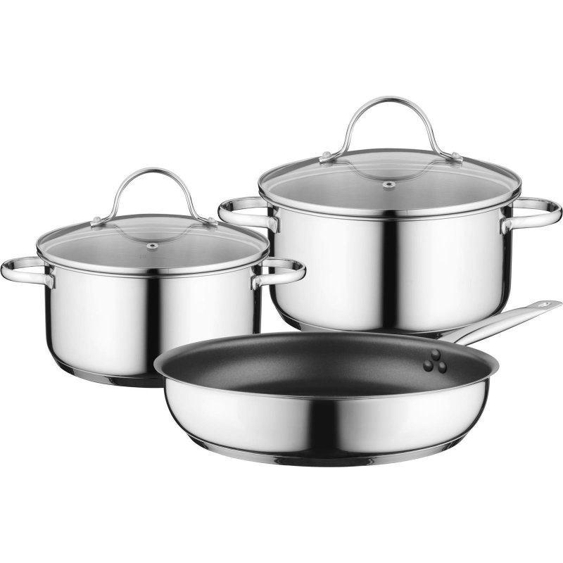 NEFF Z943SE0 Σετ Μαγειρικά Σκεύη 3τμχ Επαγωγικά 0023470 NEFF Z943SE0 Σετ Μαγειρικά Σκεύη 3τμχ Επαγωγικά 0023470