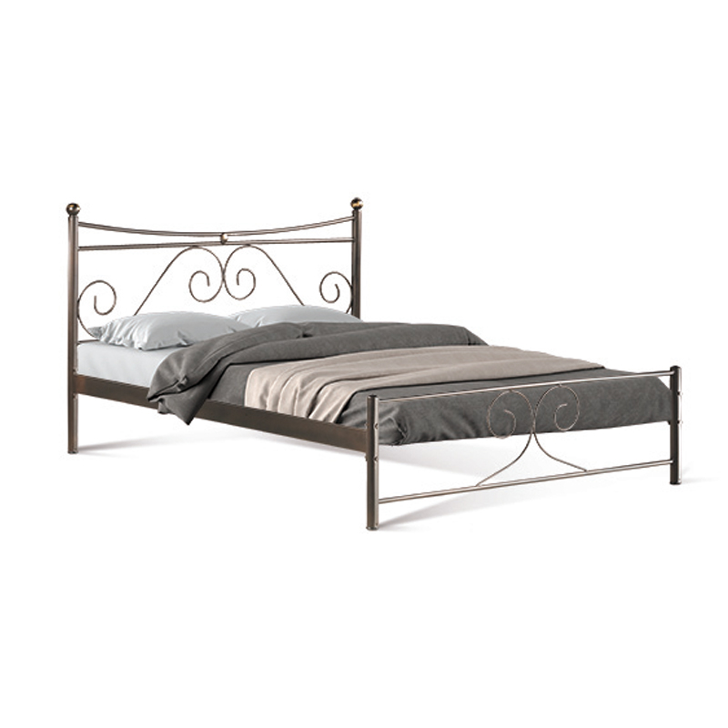 FYLLIANA 827-00-033 Κρεβάτι Σιδερένιο Καφέ 150χ200 0023559 FYLLIANA 827-00-033 Κρεβάτι Σιδερένιο Καφέ 150χ200 0023559
