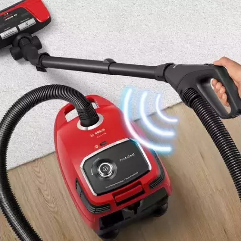 BOSCH BGL6PET1 Ηλεκτρική Σκούπα Με Σακούλα 700 W- 4lt Κόκκινο 0024019 BOSCH BGL6PET1 Ηλεκτρική Σκούπα Με Σακούλα 700 W- 4lt Κόκκινο 0024019