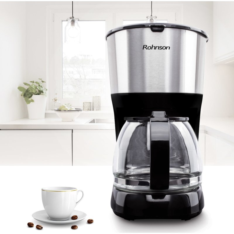 ROHNSON R-991 Καφετιέρα Φίλτρου - 1,25Lt - 700W - 10 Cups 0024091 ROHNSON R-991 Καφετιέρα Φίλτρου - 1,25Lt - 700W - 10 Cups 0024091