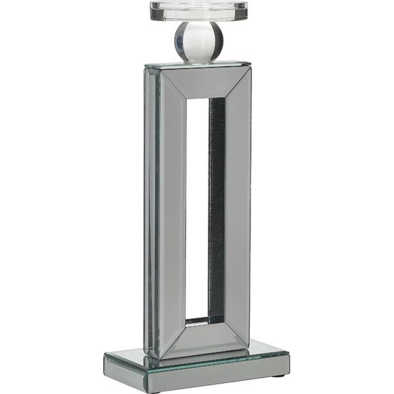 INART 3-70-427-0025 Κηροπήγιο Με Καθρέπτη Nickel 0026017 INART 3-70-427-0025 Κηροπήγιο Με Καθρέπτη Nickel 0026017
