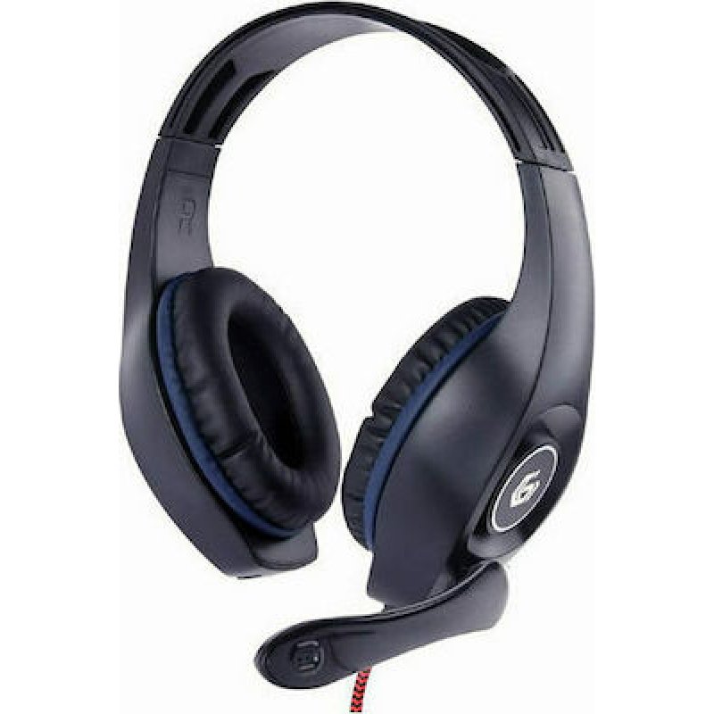 GEMIBIRD GHS-05-B Gembird Gaming Headset With Volume Control PC/PS4 Blue-Black 0025612 GEMIBIRD GHS-05-B Gembird Gaming Headset With Volume Control PC/PS4 Blue-Black 0025612