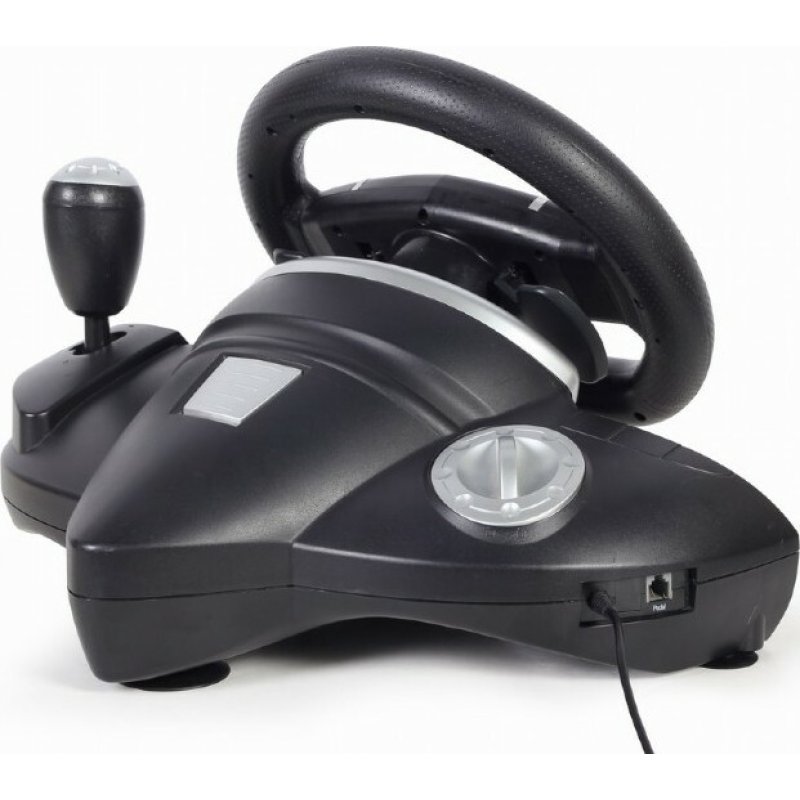 GEMBIRD STR-M-01 Vibration Racing Wheel Pedals PC/PS3/PS4/Switch ΤΙΜΟΝΙΕΡΑ 0025614 GEMBIRD STR-M-01 Vibration Racing Wheel Pedals PC/PS3/PS4/Switch ΤΙΜΟΝΙΕΡΑ 0025614