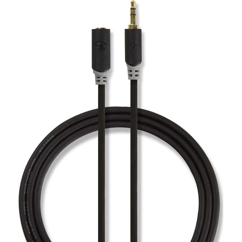 NEDIS CABW22050AT100 Καλώδιο Προέκτασης ήχου 3.5mm Stereo Αρσ. - 3.5mm Stereo Θηλ. Σε Συσκευασία Blister 10m 0025638 NEDIS CABW22050AT100 Καλώδιο Προέκτασης ήχου 3.5mm Stereo Αρσ. - 3.5mm Stereo Θηλ. Σε Συσκευασία Blister 10m 0025638