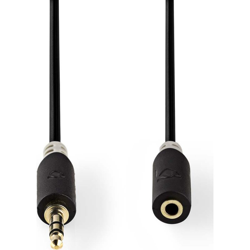 NEDIS CABW22050AT100 Καλώδιο Προέκτασης ήχου 3.5mm Stereo Αρσ. - 3.5mm Stereo Θηλ. Σε Συσκευασία Blister 10m 0025638 NEDIS CABW22050AT100 Καλώδιο Προέκτασης ήχου 3.5mm Stereo Αρσ. - 3.5mm Stereo Θηλ. Σε Συσκευασία Blister 10m 0025638