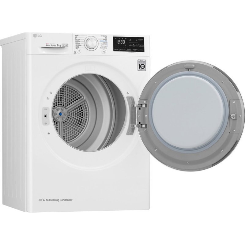 LG RC80U2AV0Q Στεγνωτήριο Ρούχων 8 KG Α+++ (Υ x Π x Β): 850 x 600 x 690 Λευκό 0025982 LG RC80U2AV0Q Στεγνωτήριο Ρούχων 8 KG Α+++ (Υ x Π x Β): 850 x 600 x 690 Λευκό 0025982