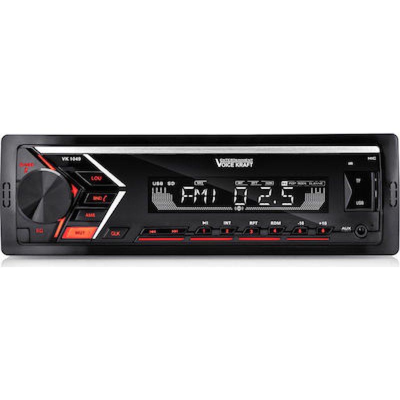 VOICE KRAFT VK-1049 AUX/Bluetooth/SD Card/Spotify/USB Αυτοκινήτου Κόκκινο 0026053 VOICE KRAFT VK-1049 AUX/Bluetooth/SD Card/Spotify/USB Αυτοκινήτου Κόκκινο 0026053