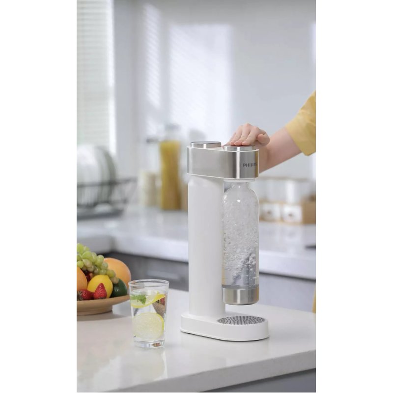 Philips ADD4902WH/10 Συσκευή Παρασκευής Ανθρακούχου Νερού (Soda maker) Λευκό 0026347 Philips ADD4902WH/10 Συσκευή Παρασκευής Ανθρακούχου Νερού (Soda maker) Λευκό 0026347