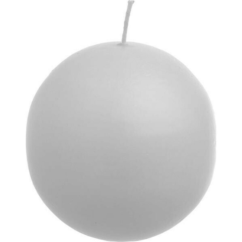 INART 3-80-474-0082 Διακοσμητικό Κερί White-Ivory Παραφίνης Μπάλα 8x8cm 0026619 INART 3-80-474-0082 Διακοσμητικό Κερί White-Ivory Παραφίνης Μπάλα 8x8cm 0026619