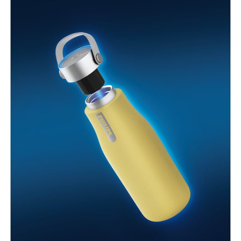 Philips AWP2788YL/10 Μπουκάλι Νερού Ενυδάτωσης απο Ανοξείδωτο Ατσάλι (GoZero) 590ml 0026621 Philips AWP2788YL/10 Μπουκάλι Νερού Ενυδάτωσης απο Ανοξείδωτο Ατσάλι (GoZero) 590ml 0026621