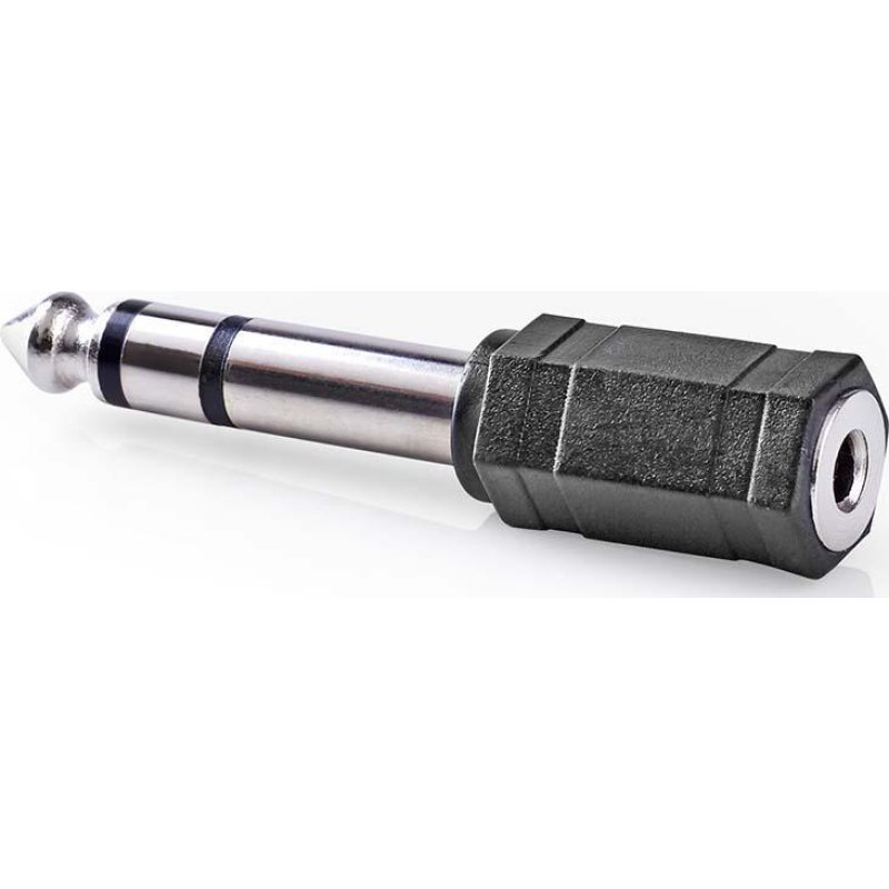 NEDIS CABW23930AT Αντάπτορας 6,35mm Stereo αρσ. - 3,5mm Stereo θηλ. με Επίχρυσες Επαφές. 0026646 NEDIS CABW23930AT Αντάπτορας 6,35mm Stereo αρσ. - 3,5mm Stereo θηλ. με Επίχρυσες Επαφές. 0026646