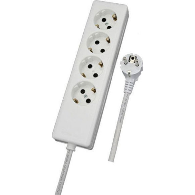 EUROLAMP 147-62221 Πολύπριζο 4 Θέσεων με Μήκος Καλωδίου 3m 0026671 EUROLAMP 147-62221 Πολύπριζο 4 Θέσεων με Μήκος Καλωδίου 3m 0026671