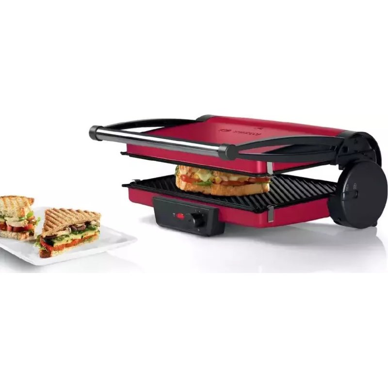 BOSCH TCG 4104 Τοστιέρα-Γκριλιέρα 2000W Κόκκινη 0026736 BOSCH TCG 4104 Τοστιέρα-Γκριλιέρα 2000W Κόκκινη 0026736