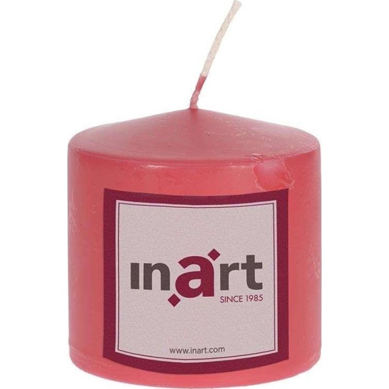INART 3-80-474-0053 Κερί Παραφίνης Κόκκινο 7χ7 0026811 INART 3-80-474-0053 Κερί Παραφίνης Κόκκινο 7χ7 0026811