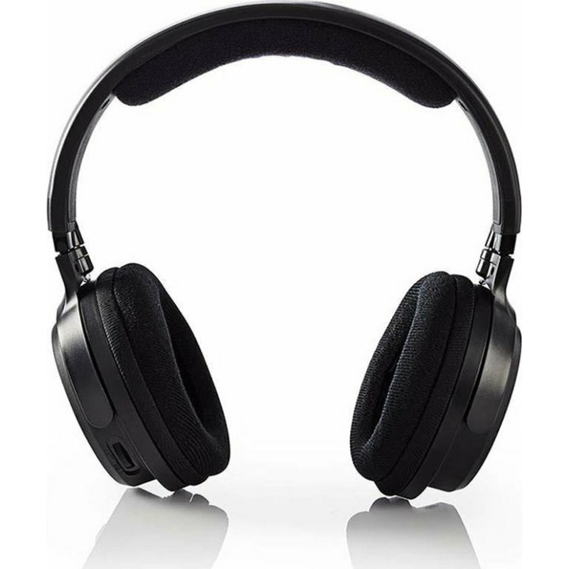 NEDIS HPRF200BK Ασύρματα Ακουστικά Τηλεόρασης 863MHz 3.5mm Μαύρο 0027169 NEDIS HPRF200BK Ασύρματα Ακουστικά Τηλεόρασης 863MHz 3.5mm Μαύρο 0027169