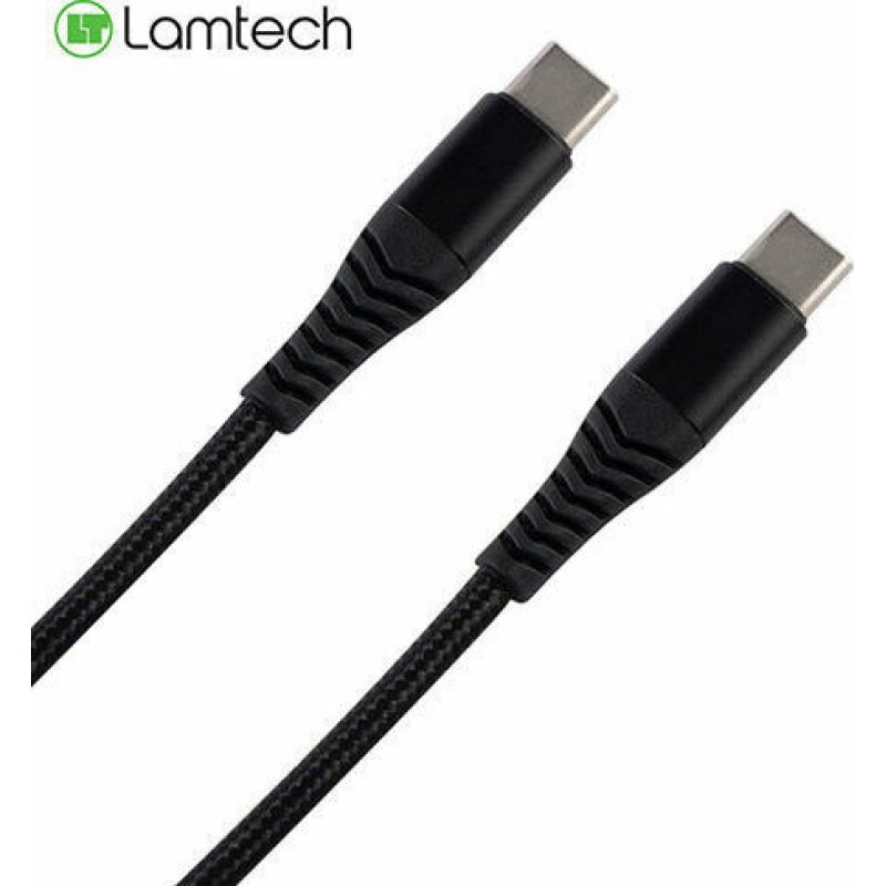 LAMTECH LAM021868 Type-C To Type-C High Quality Undreakable Cable 2m 0027311 LAMTECH LAM021868 Type-C To Type-C High Quality Undreakable Cable 2m 0027311