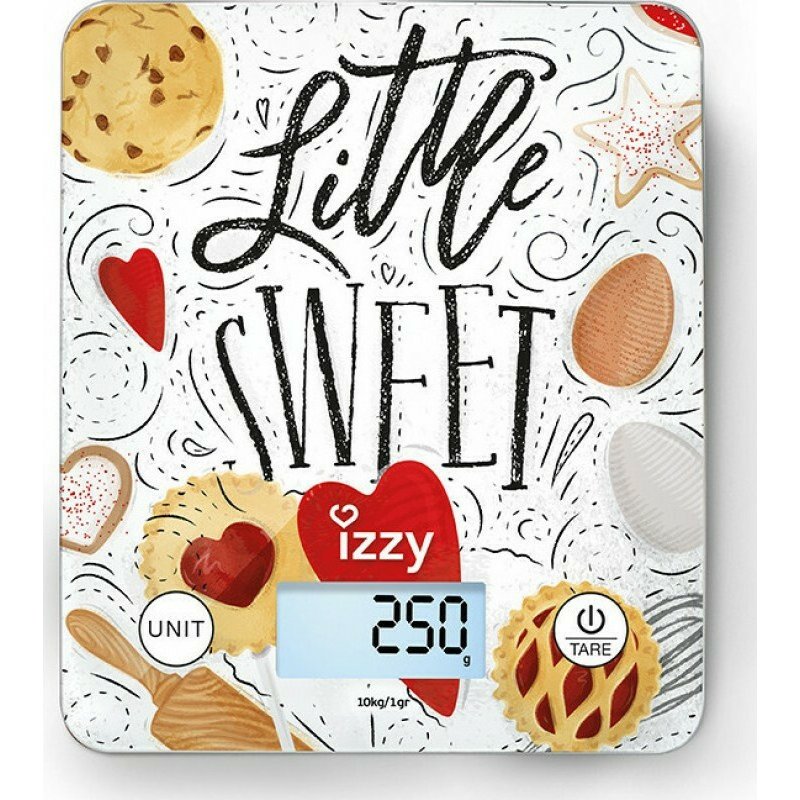 IZZY IZ-7007 Little Sweet Ζυγαριά Κουζίνας 10kg 0027398 IZZY IZ-7007 Little Sweet Ζυγαριά Κουζίνας 10kg 0027398