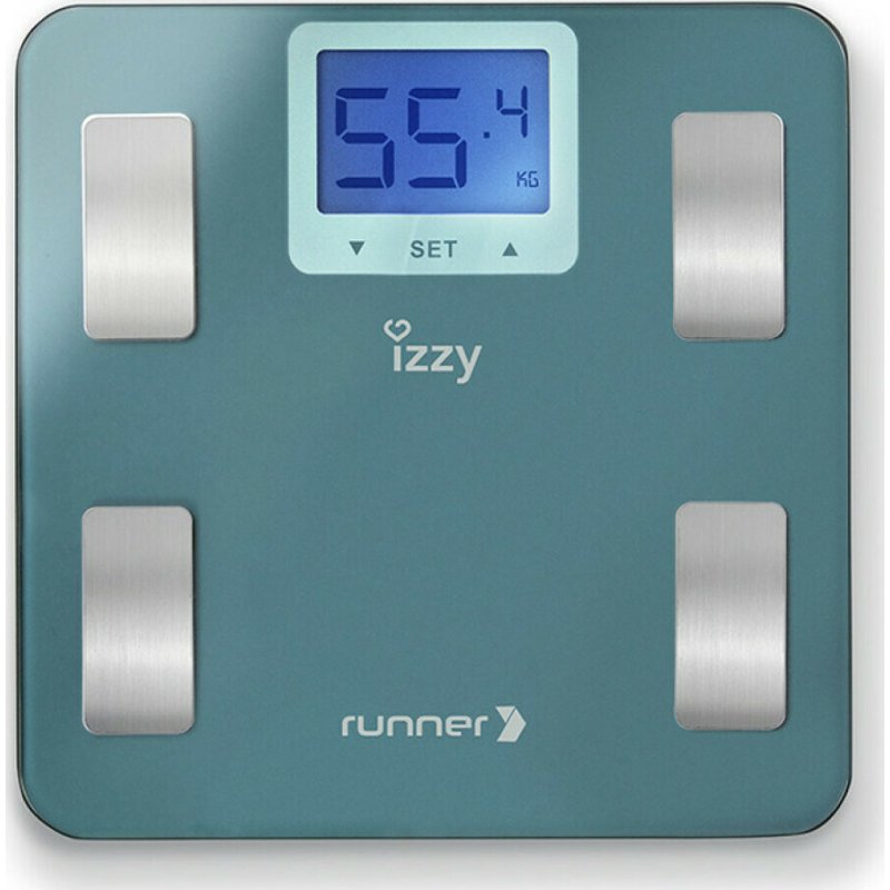 IZZY IZ-7003 Runner Ηλεκτρονική Ζυγαριά Μπάνιου με Λιπομέτρηση 0027414 IZZY IZ-7003 Runner Ηλεκτρονική Ζυγαριά Μπάνιου με Λιπομέτρηση 0027414