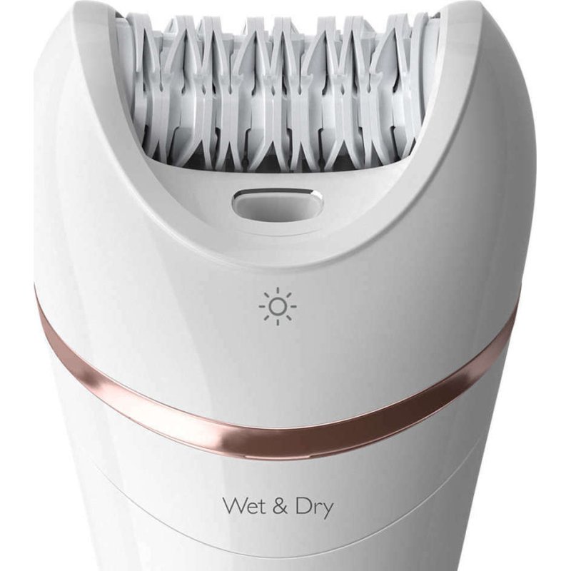 PHILIPS BRE730/10 Epilator Series 8000 Wet & Dry Επαναφορτιζόμενη Αποτριχωτική Μηχανή 0027682 PHILIPS BRE730/10 Epilator Series 8000 Wet & Dry Επαναφορτιζόμενη Αποτριχωτική Μηχανή 0027682