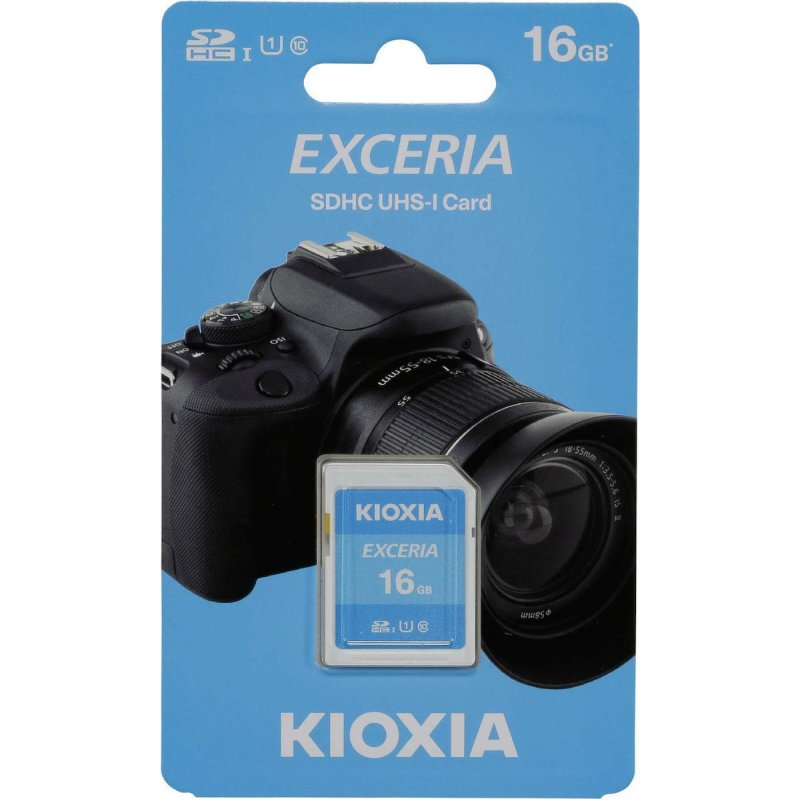 KIOXIA LNEX1L016GG4 SD EXCERIA 16GB UHS I 100MBs 0027739 KIOXIA LNEX1L016GG4 SD EXCERIA 16GB UHS I 100MBs 0027739